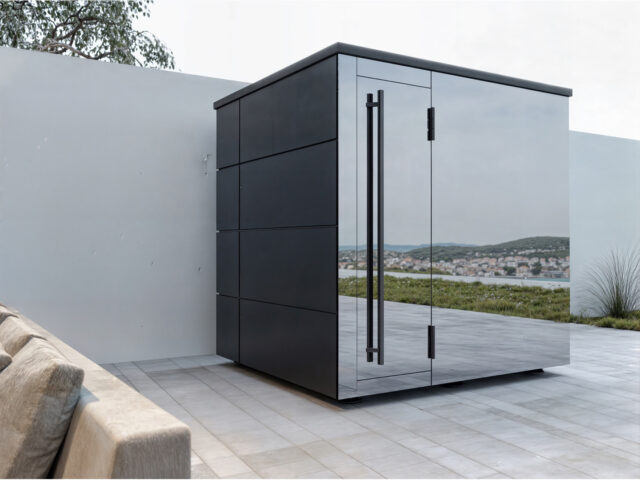 Die Spiegelsauna von Gartengold