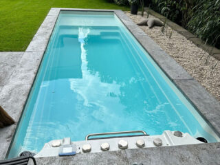 Swim Spa Bodensee voll eingelassen ohne Rand