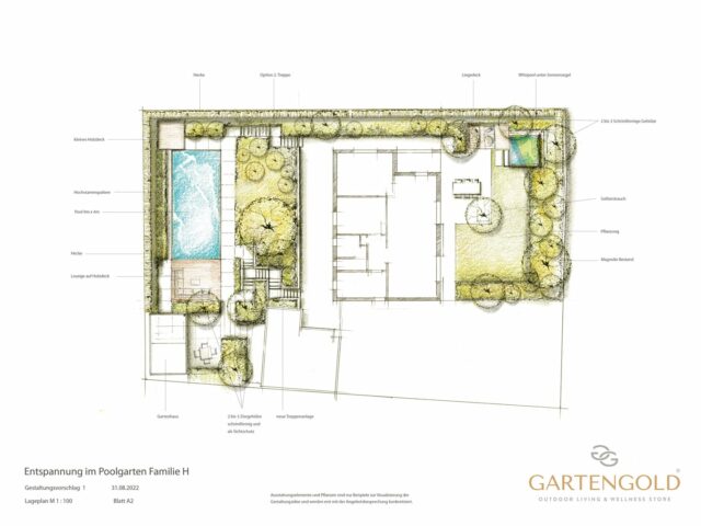 Gartenplanung Entspannung Pool