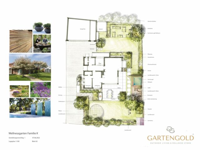 Planung Wellnessgarten