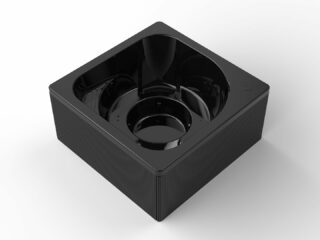 Gold Spa Pure schwarzes Becken