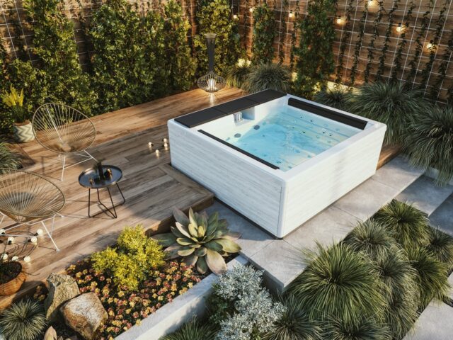 Quantum Spa mit eleganter Außenverkleidung