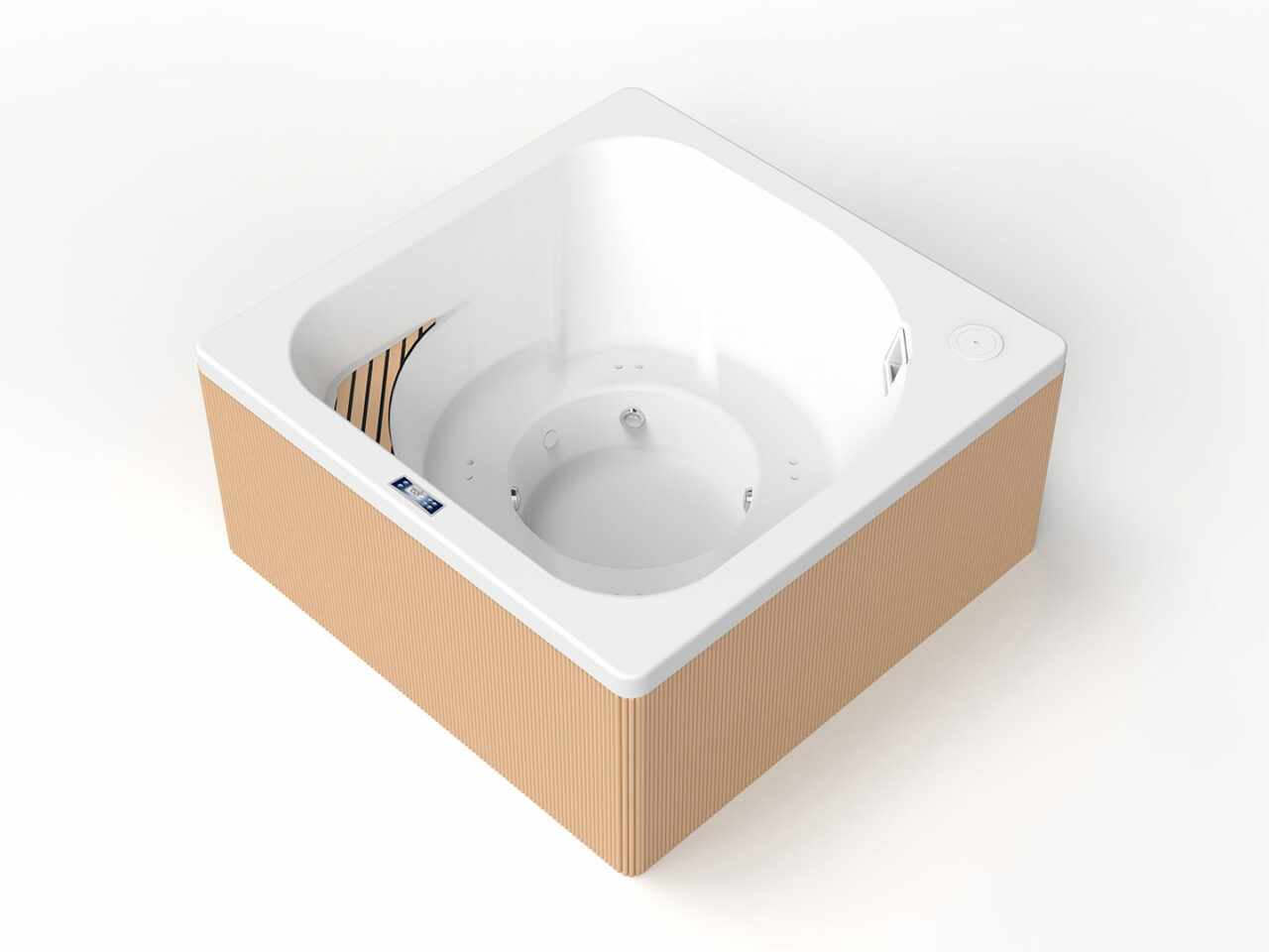 Gold Spa Pure weiss seitlich