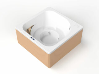 Gold Spa Pure weiss seitlich
